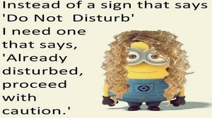 Funny Minion Quote