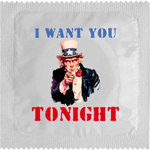 Best condom packaging: I want you tonight