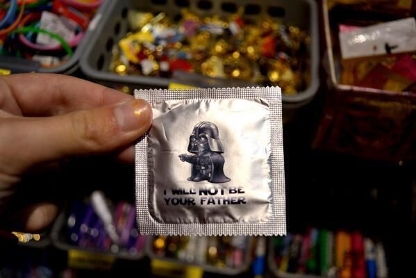Best condom packaging: I will not be your father