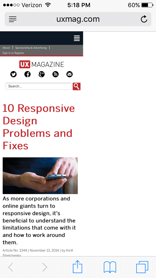 10 Responsive design problems and fixes