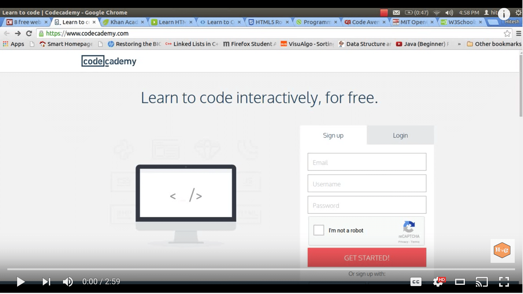 8 Awesome FREE websites to learn Coding