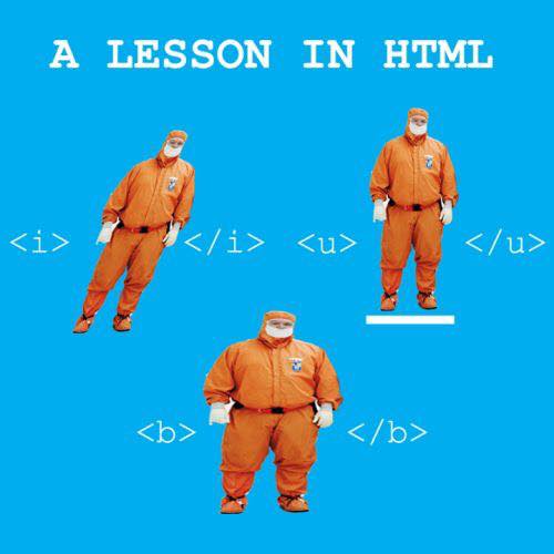 A Lesson In HTML