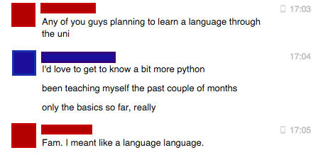 Any of you guys planning to learn a language