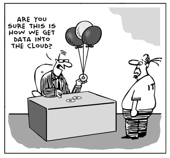 Are you sure this is how we get data into the cloud