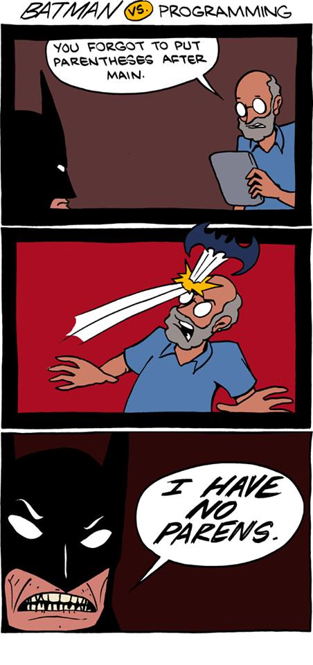 Batman Vs Programming