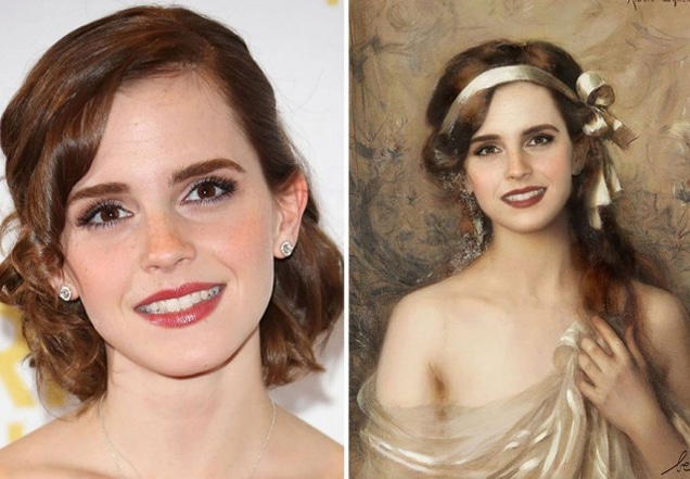 Beautiful Emma watson hair style