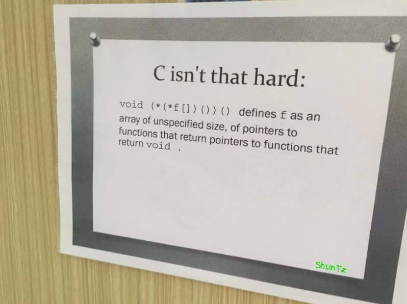 C isn't that hard