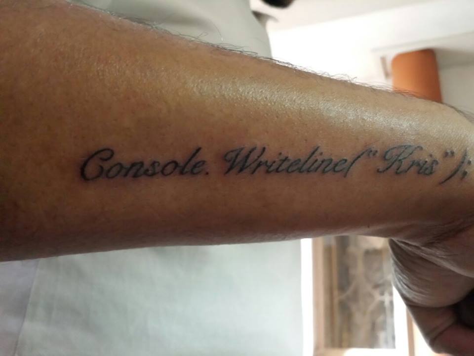 Console write line