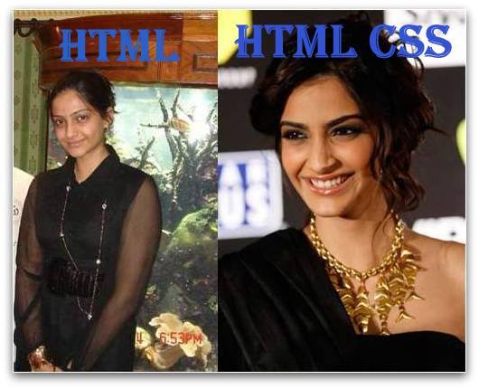 Difference  HTML &  HTML CSS
