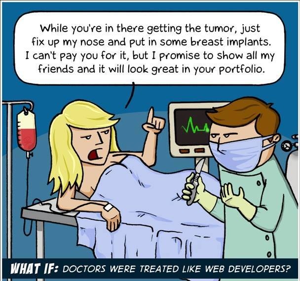 What If: Doctors Were Treated Like Web Developers?