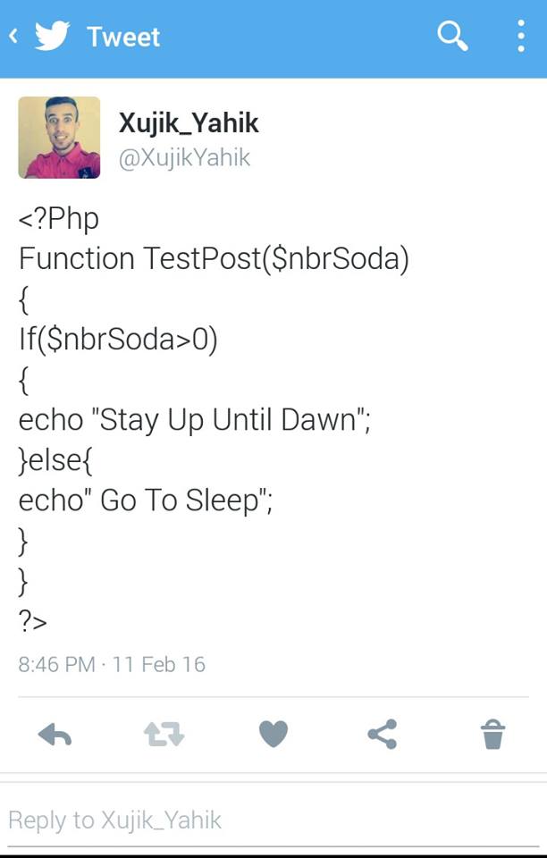 function test post