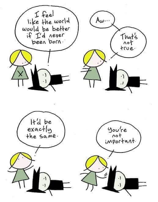 I feel like the world would be better if ...