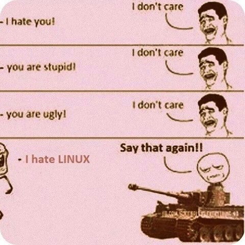 I hate Linux. Say That Again!