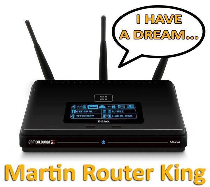 i have a dream martin router king