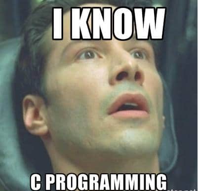 i know c programming