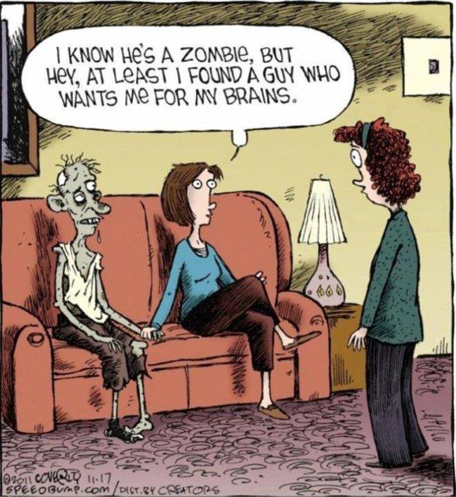 i know he's a zombie