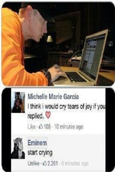 I think I would cry tears of joy if you Replied