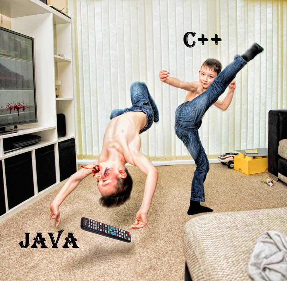 JAVA Vs C++ who's win!