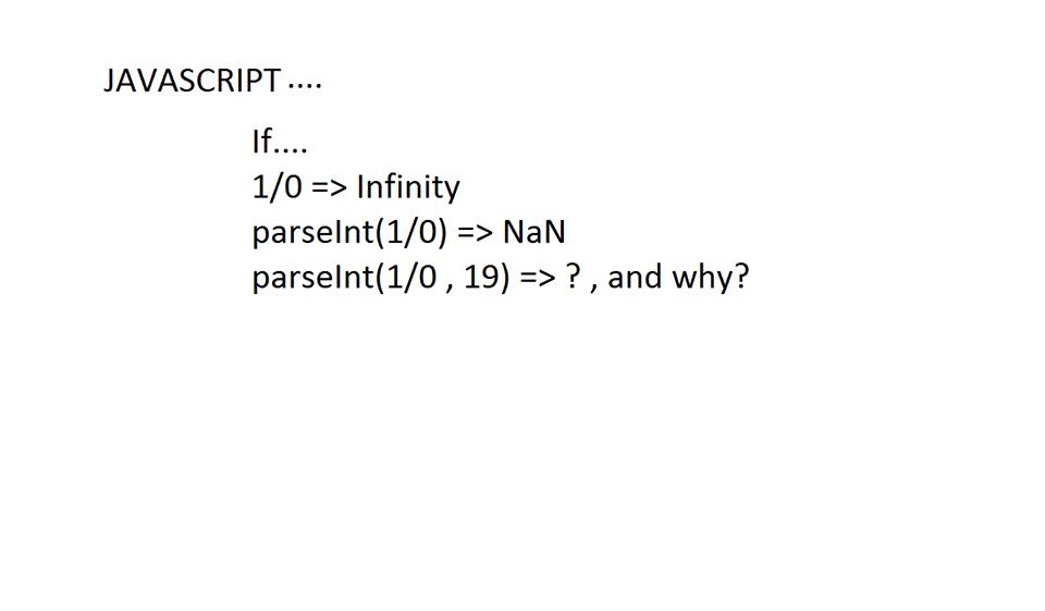 javascript parselnt and why ?