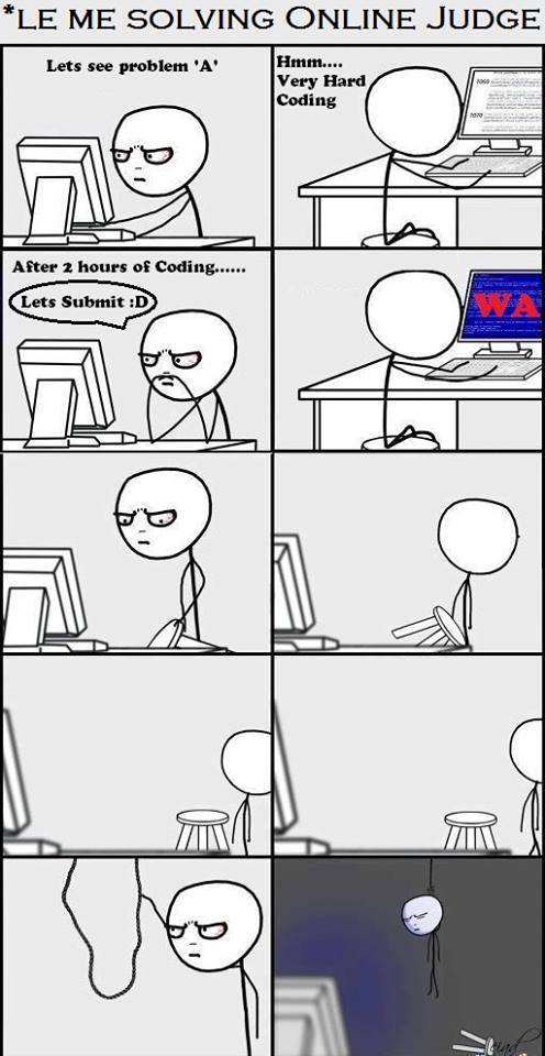 Le me solving online judge