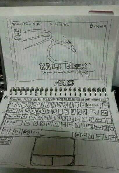 Linux on paper