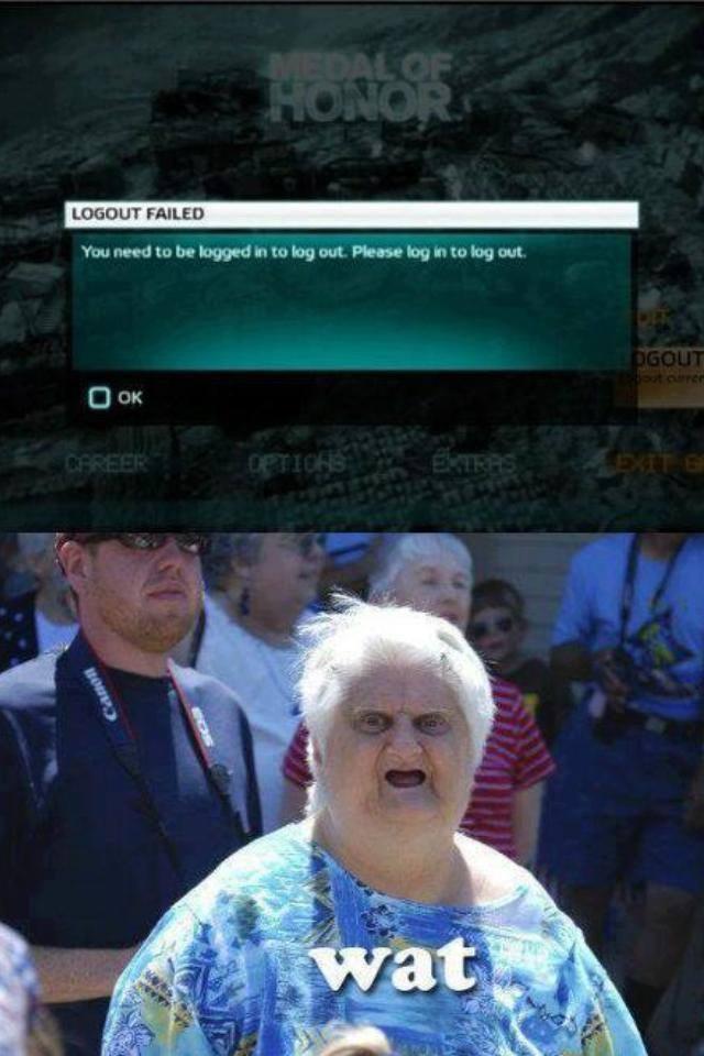 Logout failed