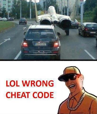 LOL Wrong cheat code