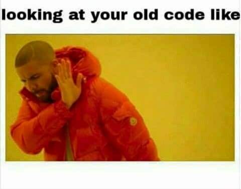 looking at your old code