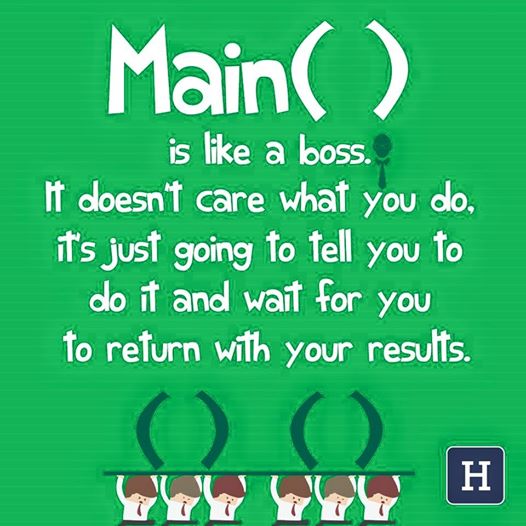 Main is like a boss