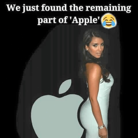 Missing part of Apple