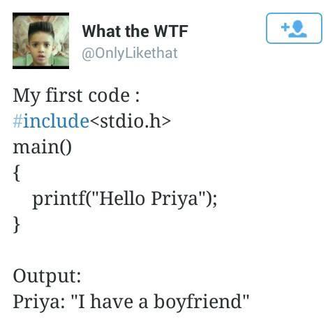 My First Program..