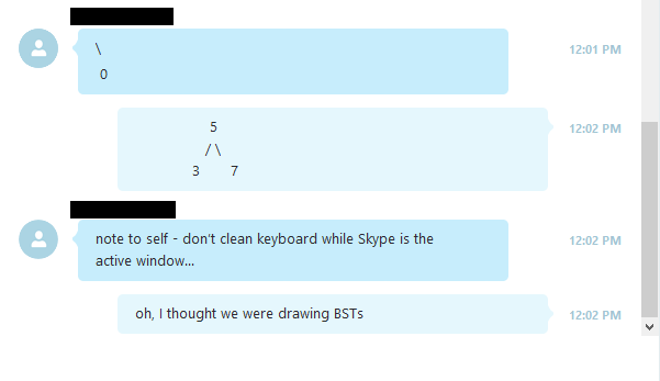 Note to self Don't clean Keyboard