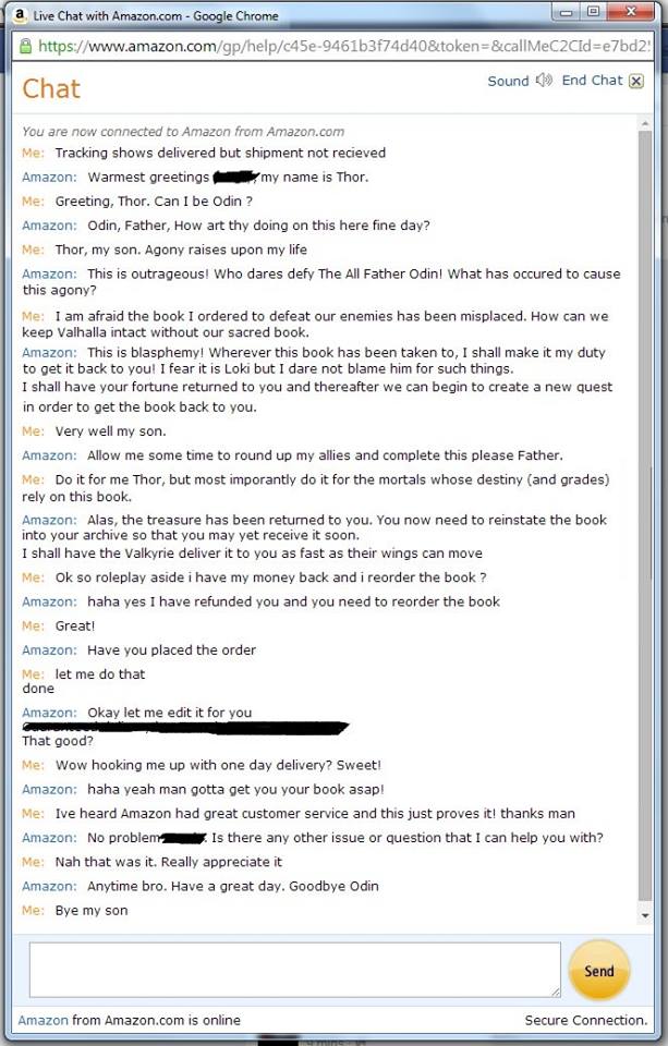 Probably the best customer service you'll ever see