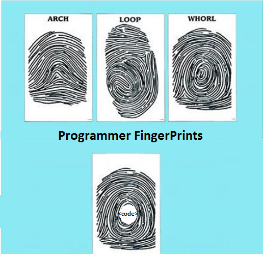 Programmer FingerPrints vs Others