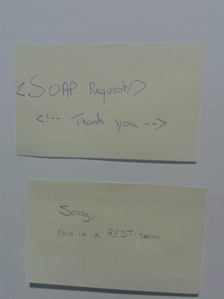 Programmer toilet humor