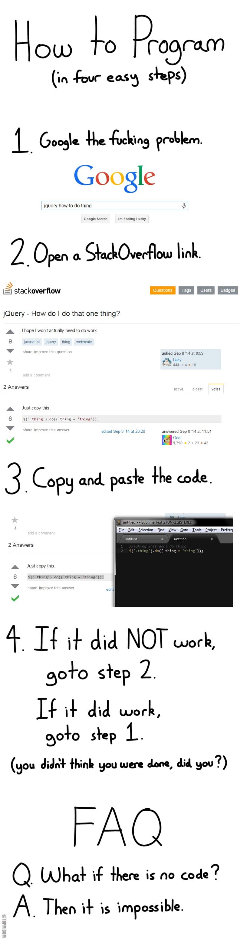 Programming in 4 steps