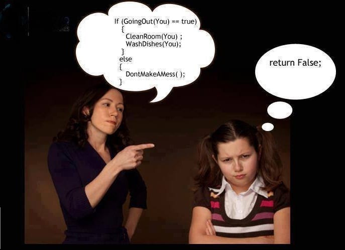 Return FALSE