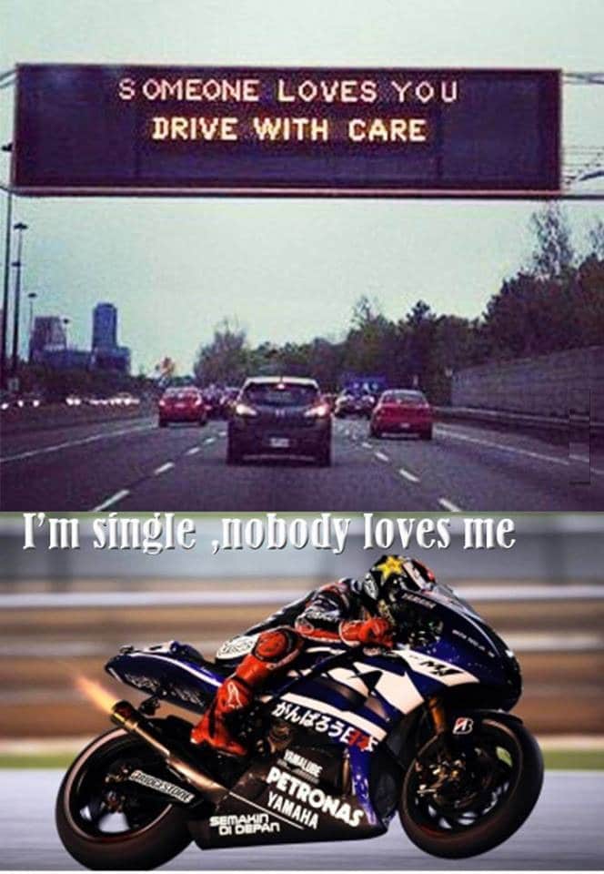 Someone loves you Drive with care
