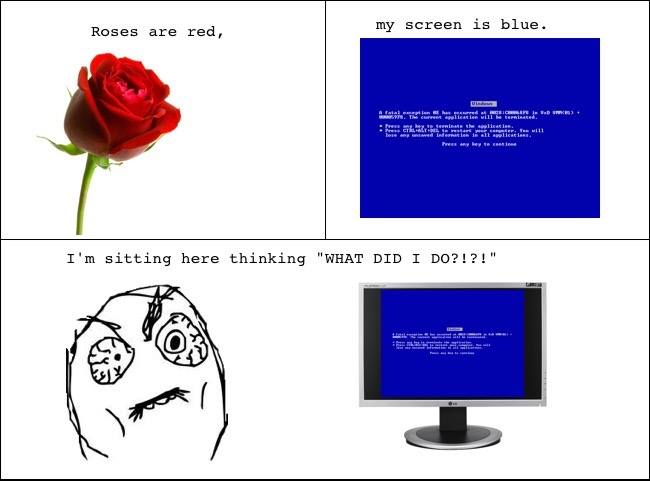 The Blue Screen of Death