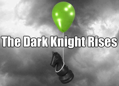 the dark