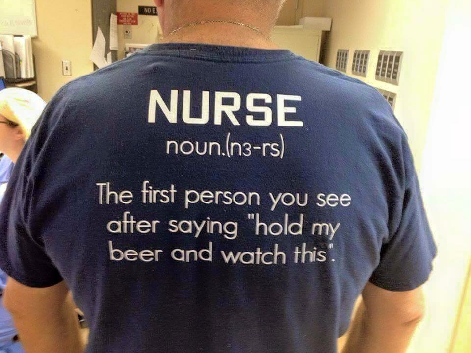 The first person you see after saying