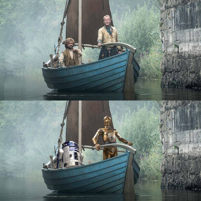 the new C3PO and R2D2.