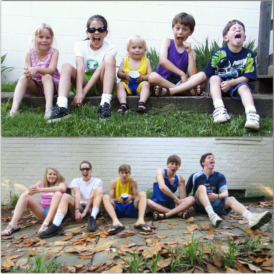 them and now remember old days
