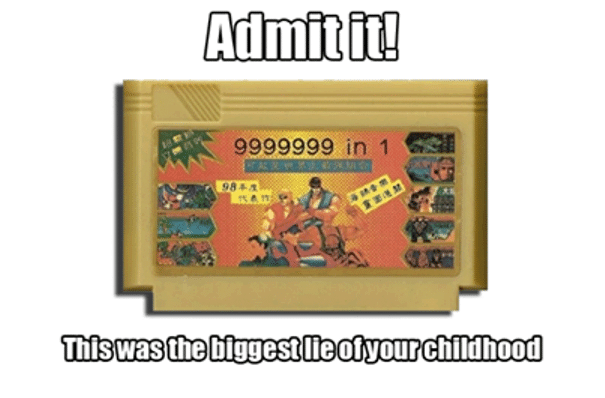 This was the biggest lue of your childhood