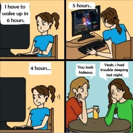 Using The Computer Before Bed