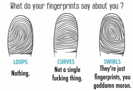 what do your fingerprints say about you?
