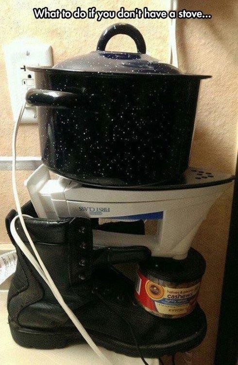 what to do if you do not have a stove