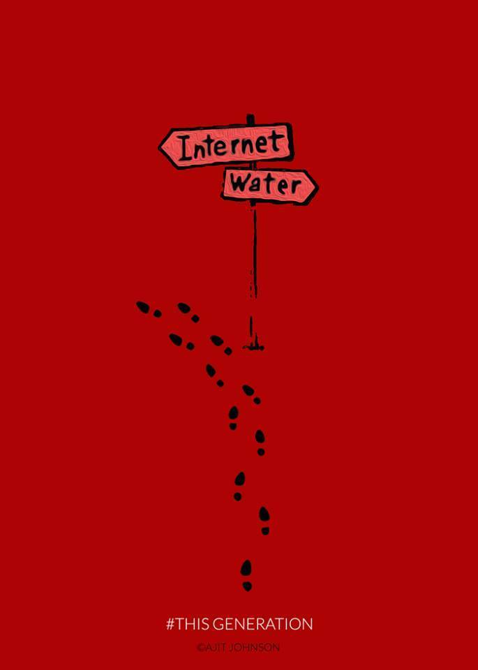 What is more important? Internet or Water?