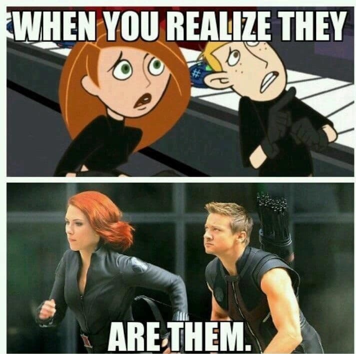 When you Realize they are ...
