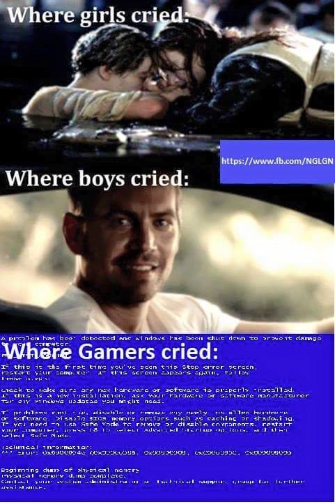 where gamers cried